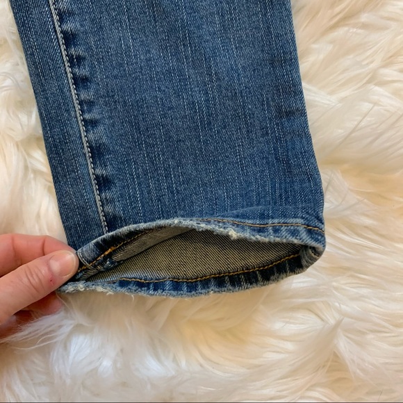 American Eagle Stretch Skinny Dark Wash Jeans 6 - Picture 2 of 9